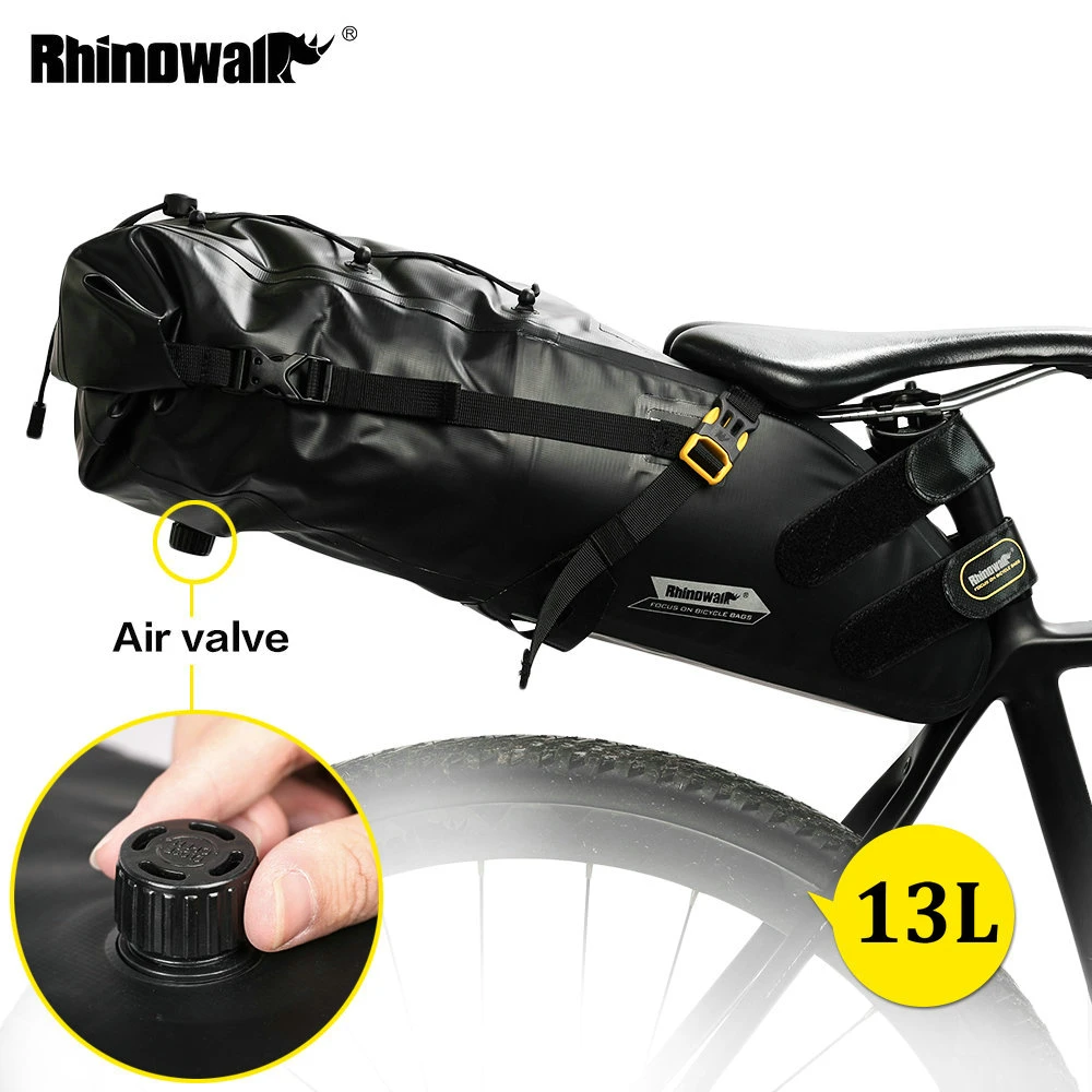 Rhinowalk Bike Frame Bag Bicycle Triangle Bag Under Top Tube Bag Storage Bag Cycling Accessories for Road Mountain Bike