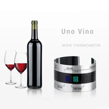 TTLIFE нержавеющая сталь бытовой винный браслет термометр(4-24'c) красное вино датчик температуры для пива Homebrewing Бар Инструмент