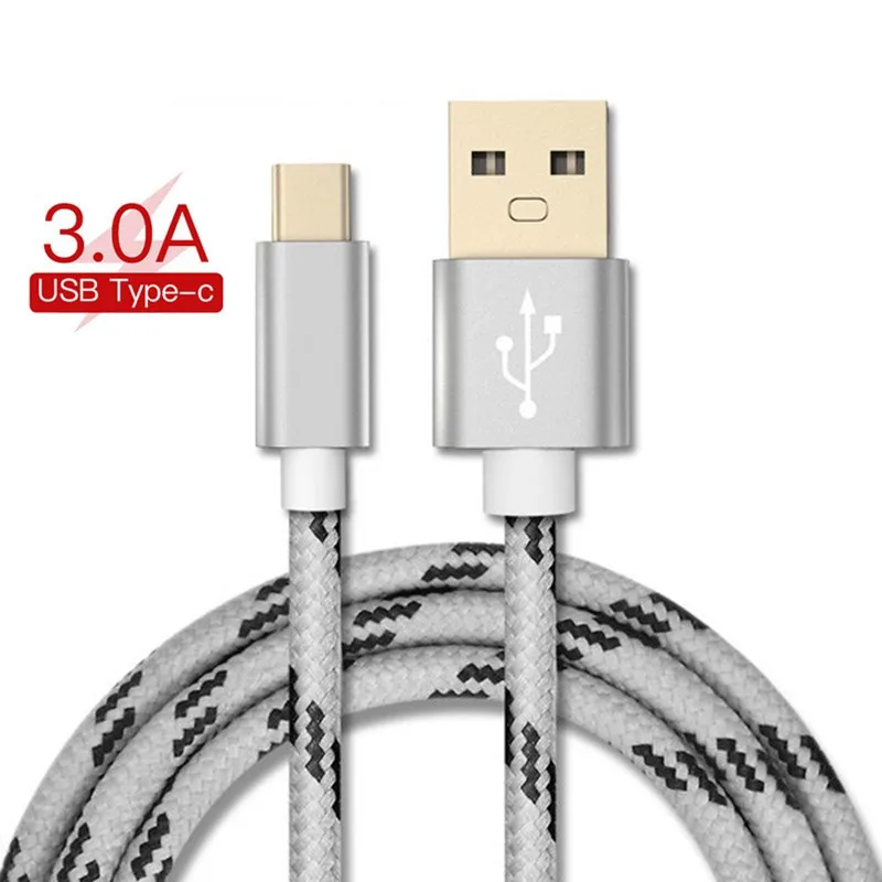 

Good 3A USB Type C Cable For Samsung Xiaomi Redmi Note 7 Mi 9t Fast Charging Cord USB-C Charger Mobile Phone USB C Type-c Cable