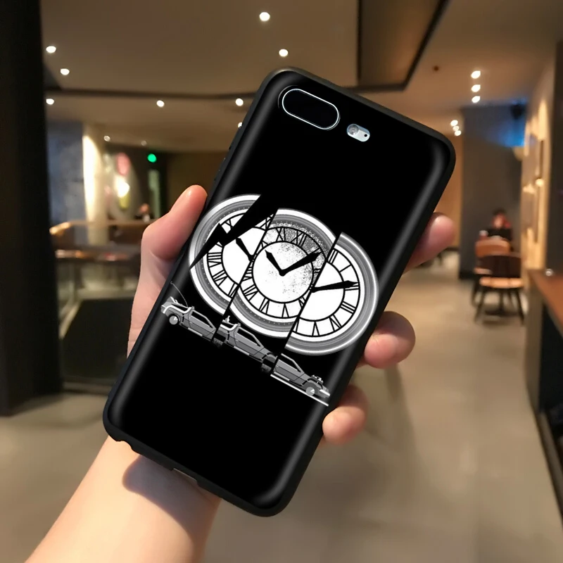 YIMAOC Назад в будущее силиконовый мягкий чехол для iPhone 12 Mini 11 Pro XS Max XR X 8 7 6 6S Plus 5 5S