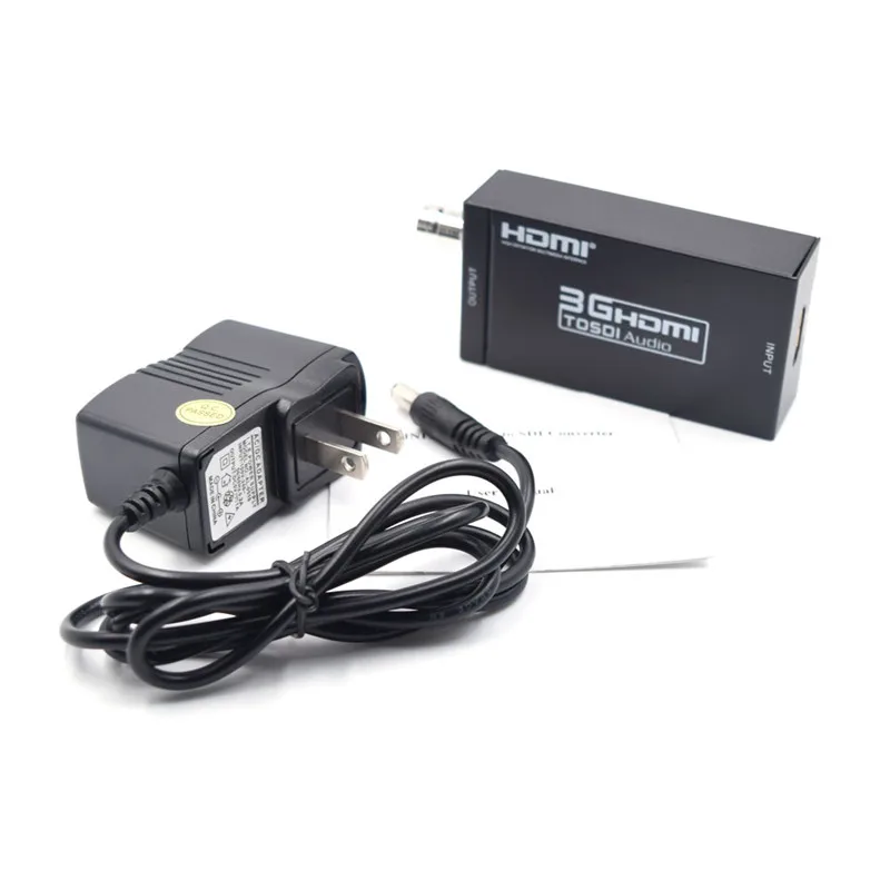 HD 3G HDMI to SDI Video Audio Signal Converter Adapter HD 1080p DV Monitor TV OD889