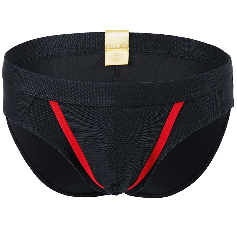 Description Picture 5 of itemSexy Lingerie Mens Underwear Briefs Men Open Front Pouch Hole Hollow Out Panties Tanga Underpants