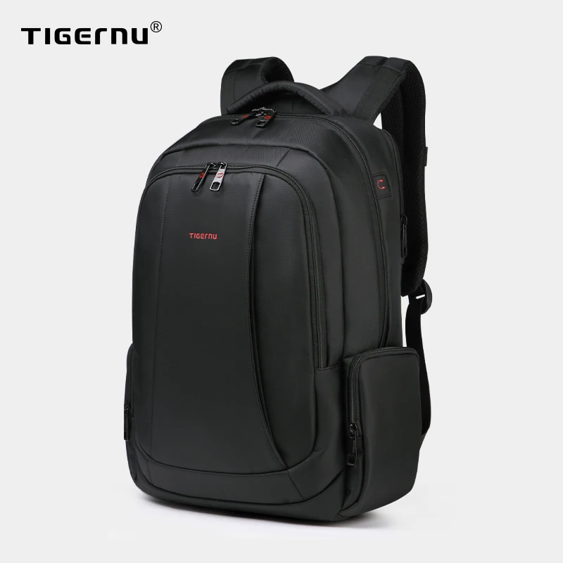 Tigernu Splashproof Nylon Backpack Female Men's Backpacks for 15.6
