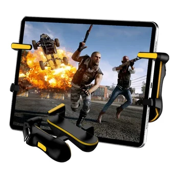 

PUBG Mobile Controller for Tablet, Auto High Frequency Click Mobile Game Controllers L1R1 Fire Aim Button Gamepad Game Joystick