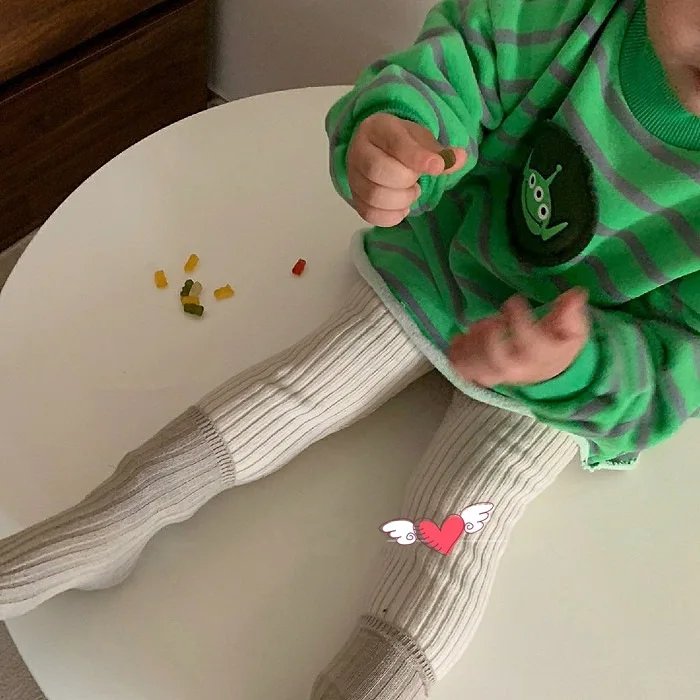 Baby Leggings Children Pants Letter Print Embroidery Bottoms Toddler Girl Boy Clothes Spring