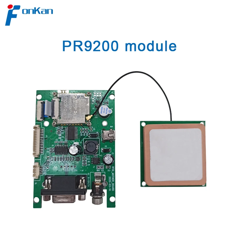 FONKAN высокопроизводительный UHF RFID ридер PR9200 модуль 865-868 МГц 902-928 с портом антенны |