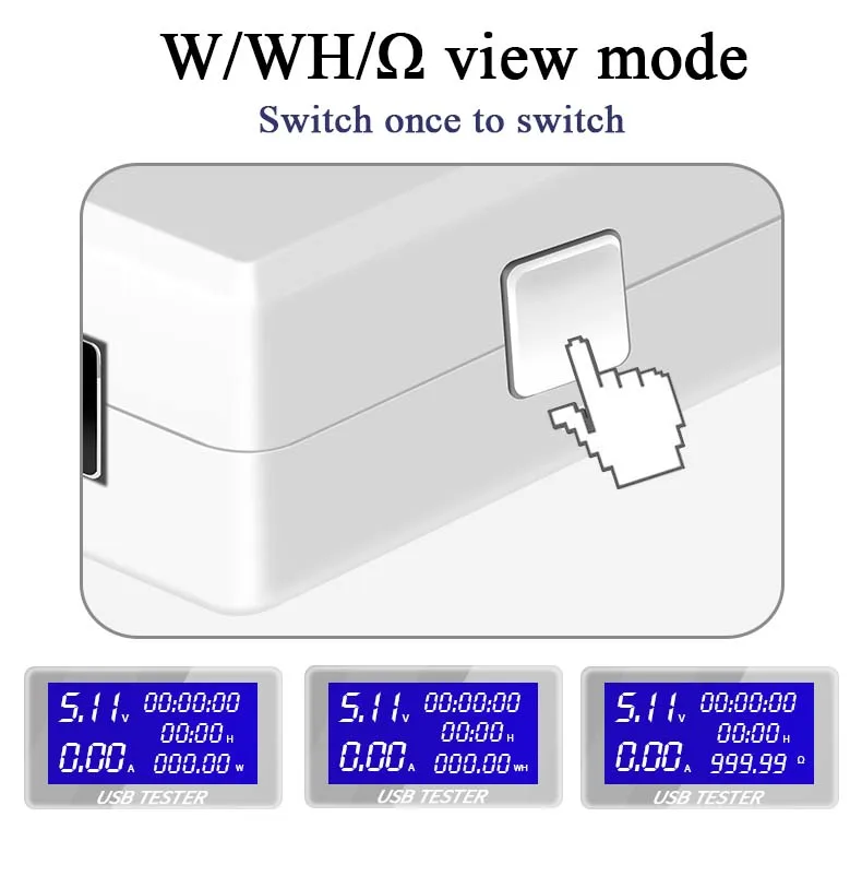 KWS-1705A USB Напряжение измеритель тока ЖК-экран мини портативный креативный Телефон тестер напряжения доктор мобильное зарядное устройство детектор