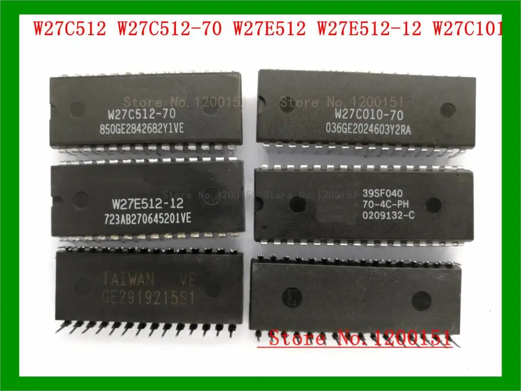 W27C512 70 W27E512 12 W27C101 W27C010 39SF040 SST39SF040 погружение|Интегральные схемы| |