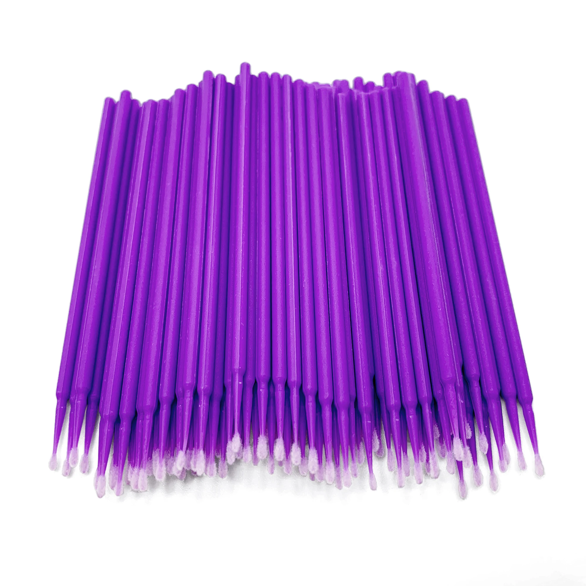 

100Pcs/bag Disposable MicroBrush Eyelashes Extension Individual Lash Removing Swab Micro Brush For Eyelash Extension Tools