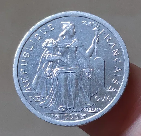 23mm French Polynesia 100% Real Genuine Comemorative Coin Original Collection | Дом и сад