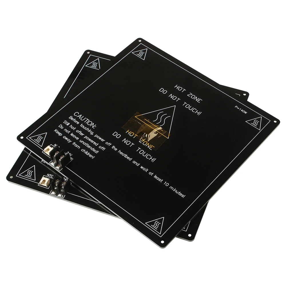 LERDGE 3D 프린터 부품, 알루미늄 기판 핫 베드, MK2A 가열 핫 베드 플레이트, 가열 플랫폼 액세서리, 3mm, 220mm, 310mm