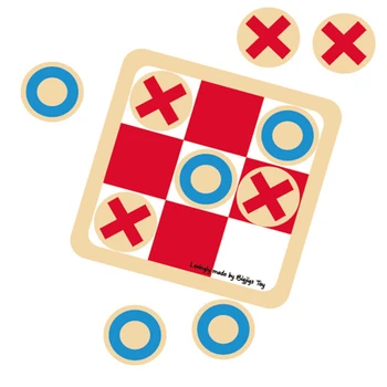 

Desktop Game Wood Toys Blocks Board Games for Families Children Interactive Battle Funny Developing Intelligent Educational Toy