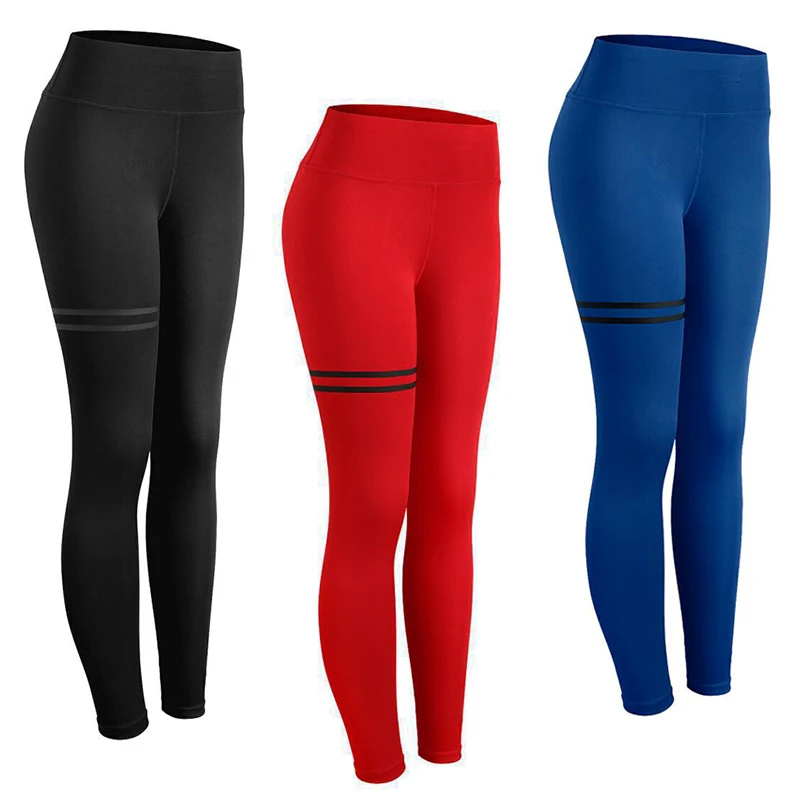Joggers Pants Sport-Leggings Running-Tights Gym Compression Skinny Push-Up Sexy Women