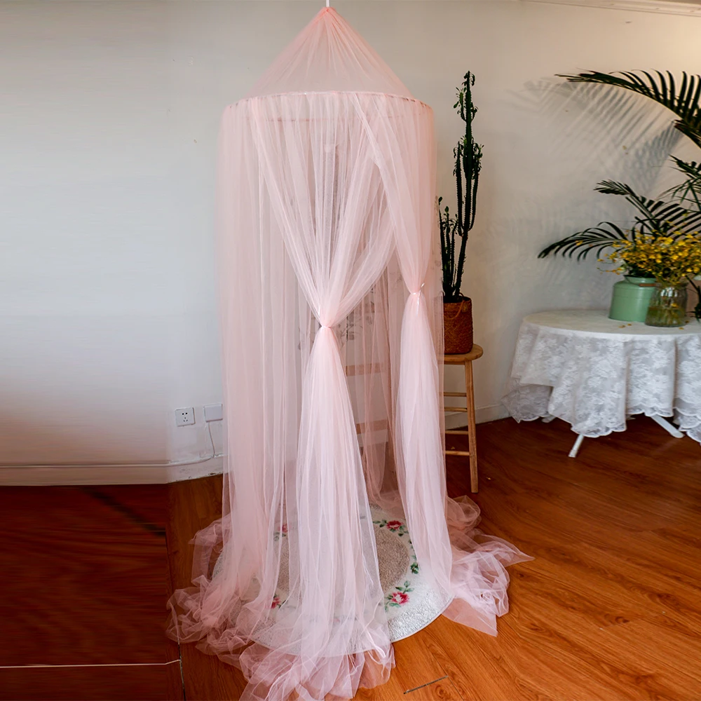 

Fantasy Baby Bed Mosquito Net Dome Hanging Mosquito Curtain Netting Tent For Hanging Hammock Baby Kids Room Decorate