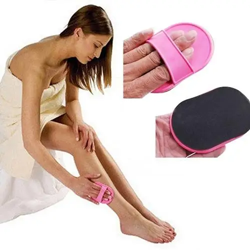 

Leg Skin Pads Face Hair Removal Remover Exfoliator Set Painless