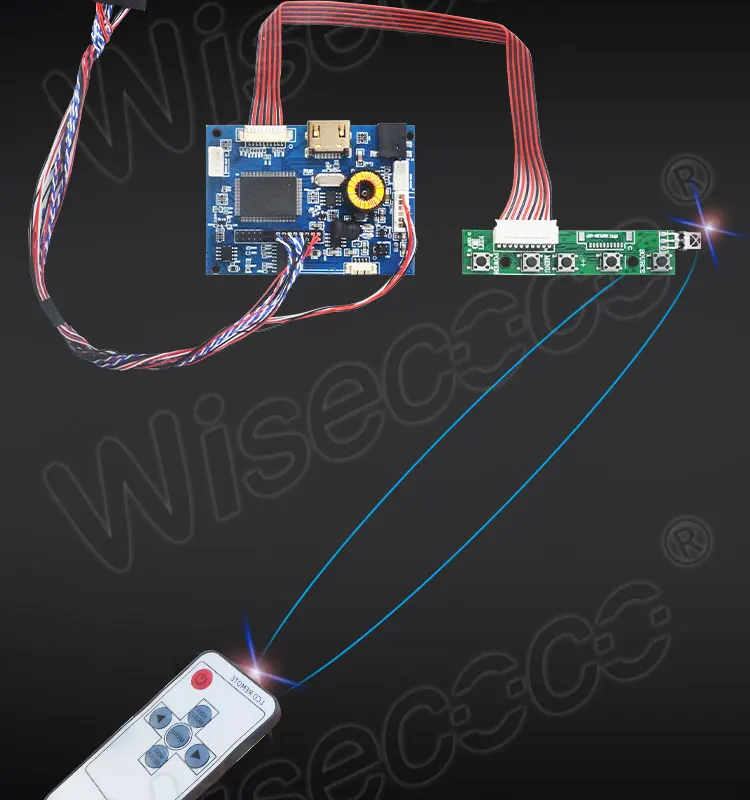Плата контроллера интерфейса HDMI LVDS поддерживает 1920*1200 1920*1080 1080p 1280*800 1600*1050 и т. Д. Разрешение