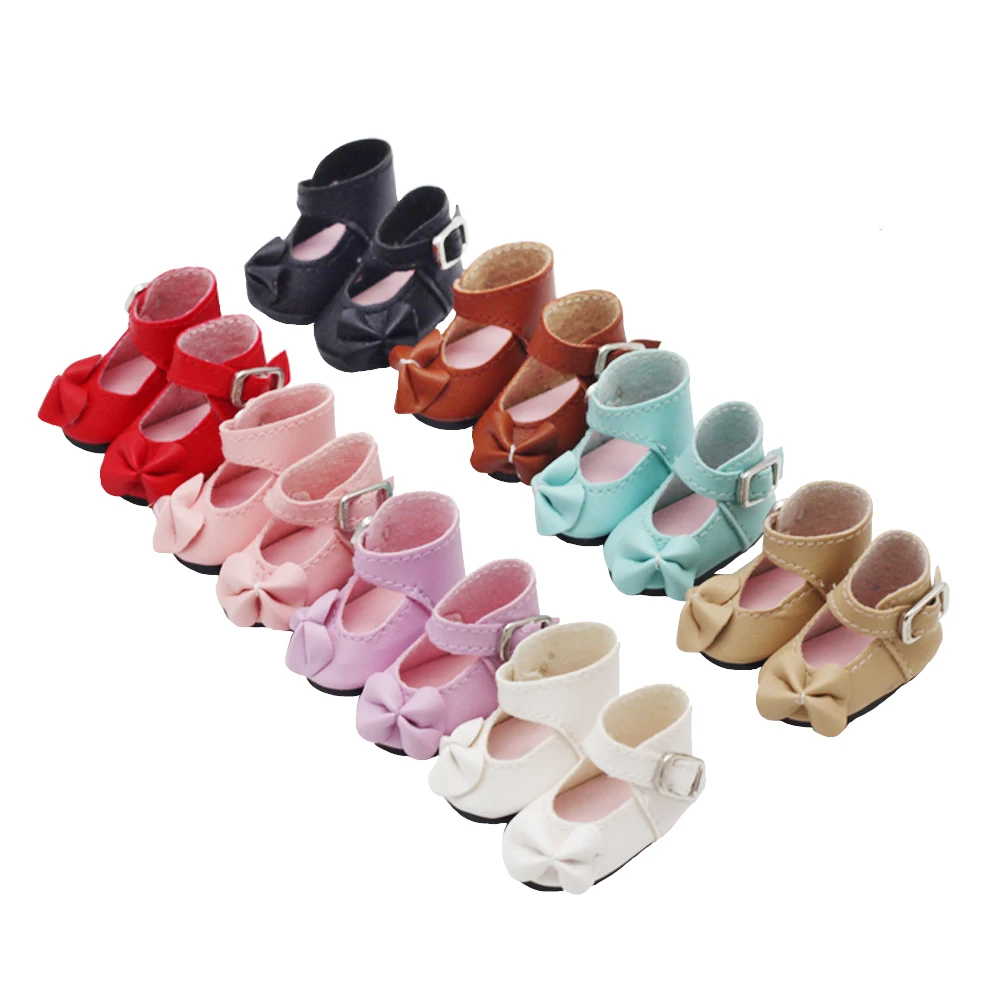 4CM Doll Shoes For 1/6 BJD Dolls Toy As for Plush Dolls Slipper Fit 15cm EXO KPOP Accessories doll shoes plush doll accessories doll accessories