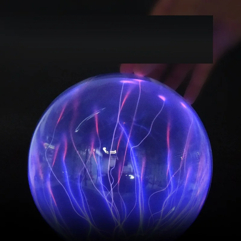 Магический плазменный шар настольная лампа Туманность Сфера Молния стеклянный медальон шары домашний декор научный ночник украшение для детской комнаты
