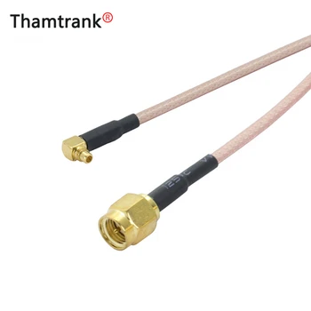 

10pcs/lot RF Coaxial Cable MMCX Right Angle Male to Male SMA Connector RG316 Pigtail Cable Assembly 15cm/50cm/100cm/200cm
