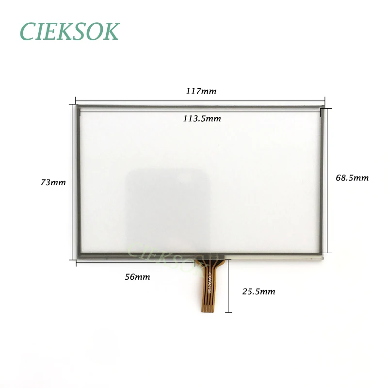 5 inch touch BD376A 117x73mm 1