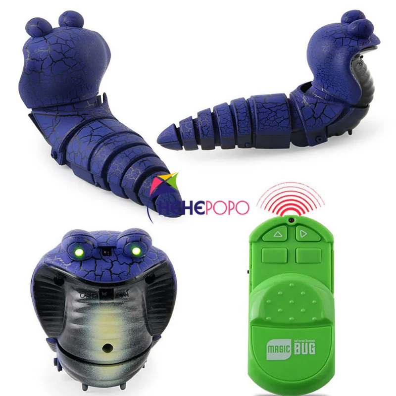 Cute Mini Cobra RC Infrared Toy Remote Control Snake Electronic Pets Terrifying Mischief Toys for Children Funny Novelty Gift