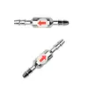 Aquarium Stop Valve Anti-carbon Dioxide CO2 Check Valves Stainless Steel Bubbler Refiner For Carbon Dioxide Equipment C6UE 4