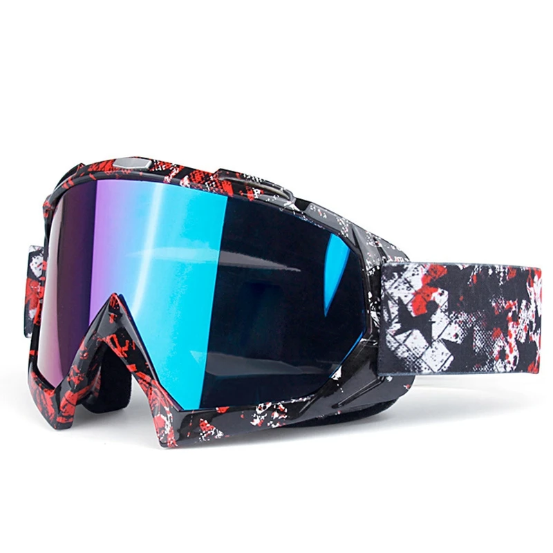 Лыжные мужские и женские противотуманные зимние очки, очки, анти-УФ, лыжные, снежные, для улицы, для езды по бездорожью, шлем, маска, очки, ветрозащитные, для катания на лыжах - Цвет: TYPE  4
