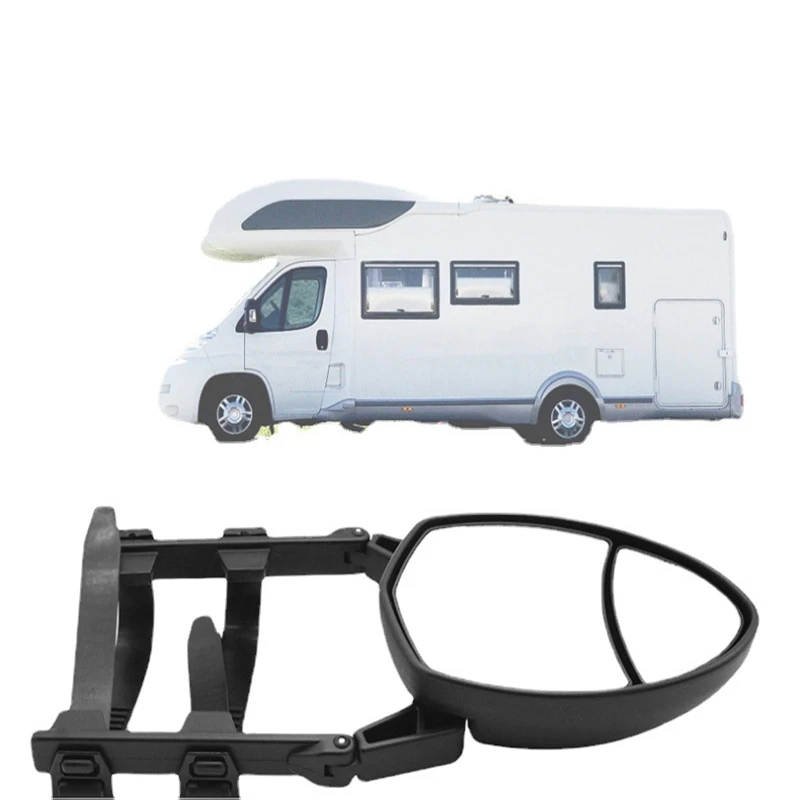 Rv Clampon Towing Mirror Dual View Car Towing Mirror Clip On Towing