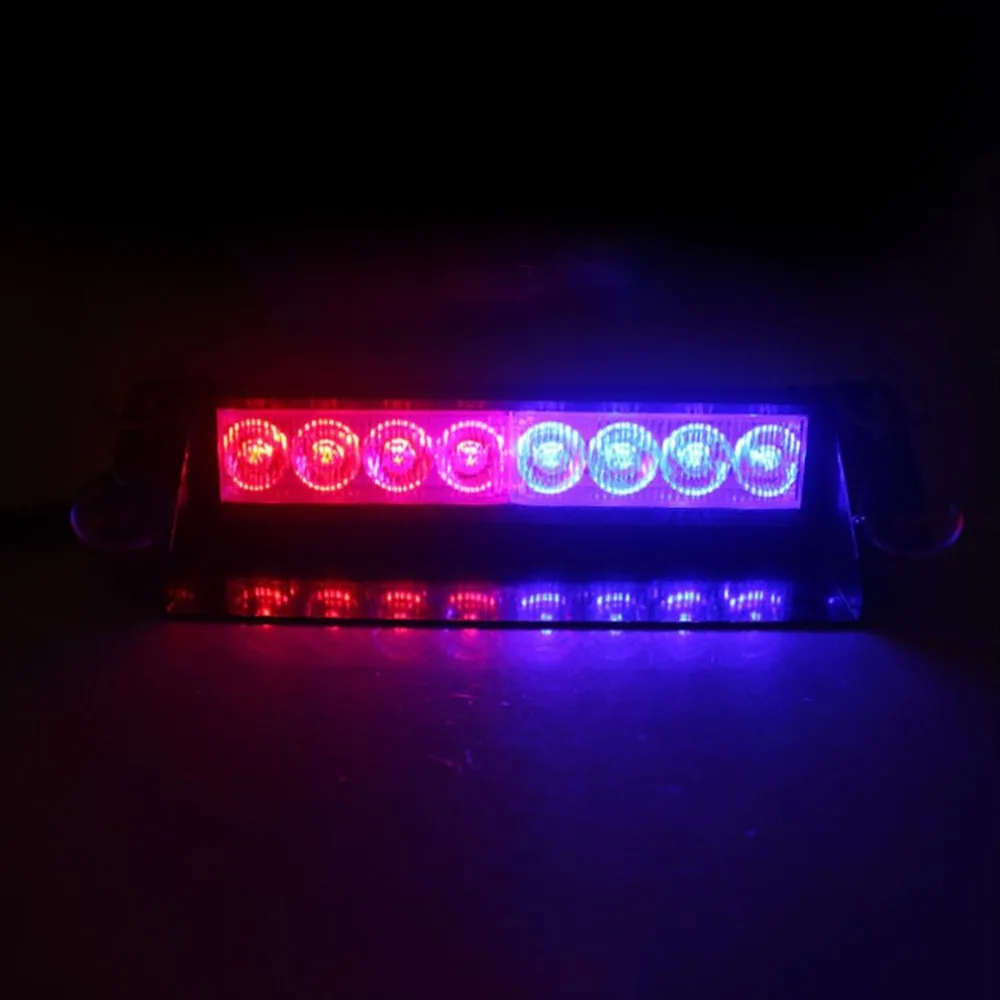Автомобиль красный синий 8Led передний стоп присоска стробоскоп светильник Лопата вспышка Открытый Дорожный стробоскоп светильник задний стоп Предупреждение ющий светильник