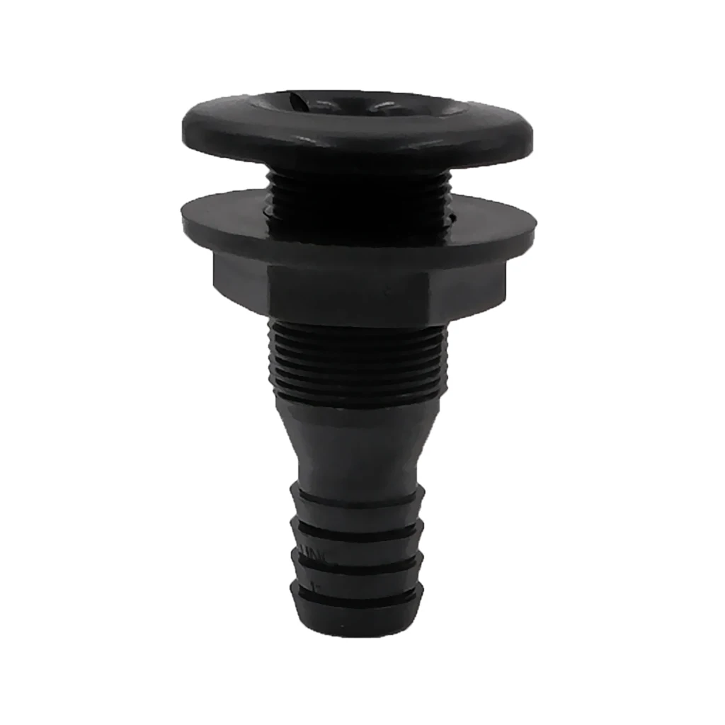 New Boats Parts Straight Connector Thru Hull Plumbing Fitting for 3/4