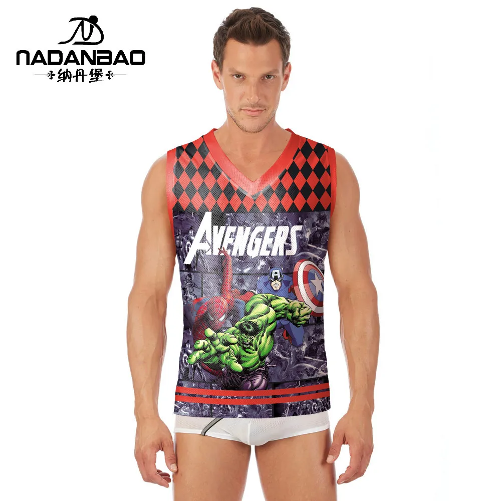 Спортивная одежда для баскетбола AliExpress стильный красивый костюм без рукавов с цифровой печатью Быстросохнущий жилет D02001