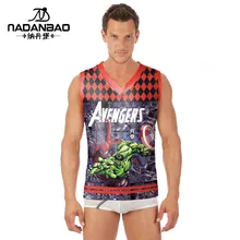 Спортивная одежда для баскетбола AliExpress стильный красивый костюм без рукавов с цифровой печатью Быстросохнущий жилет D02001