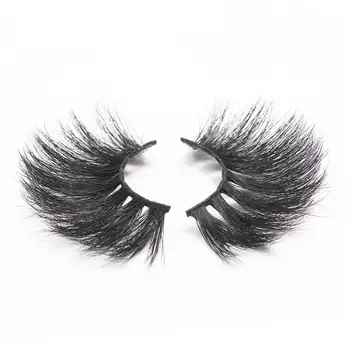 

Wholesale 50 Pairs in Bulk 100% Cruelty Free Mink Eyelashes Real Mink Hairs Lashes Cusome Lash Box Private Label Make up Tools