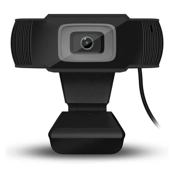 

720P Web Camera Rotatable Webcam USB Auto Focus Video Call with Mic For PC Laptop Computer for Live Broadcast Video Conference