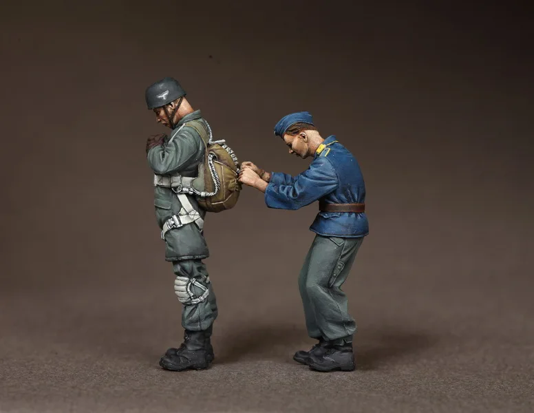 1/35 модельная фигурка из смолы наборы 1 цифры Unassambled Неокрашенный 762