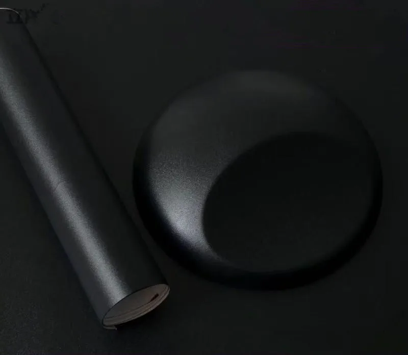 Matte Black Пленка для салона автомобиля, матовое покрытие, пленка для льда, цветная пленка, барьер в панели инструментов управления, декоративные наклейки-130 - Название цвета: Matte Black