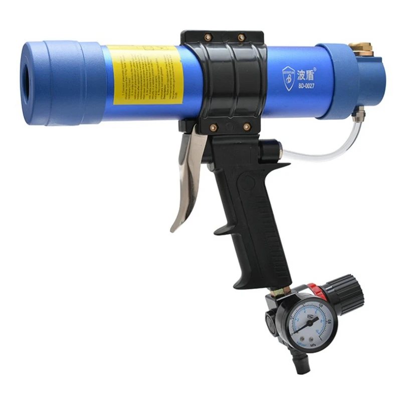 

Pneumatic Sealant Adjustable Speed Pneumatic Glass Glue Caulking Tool Caulking Nozzle Construction Tool