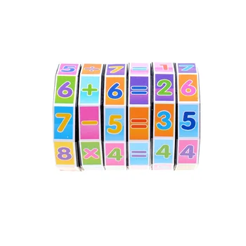 

1 Pcs Mathematics Digital Cube The Magic Cube Of Children's Educational