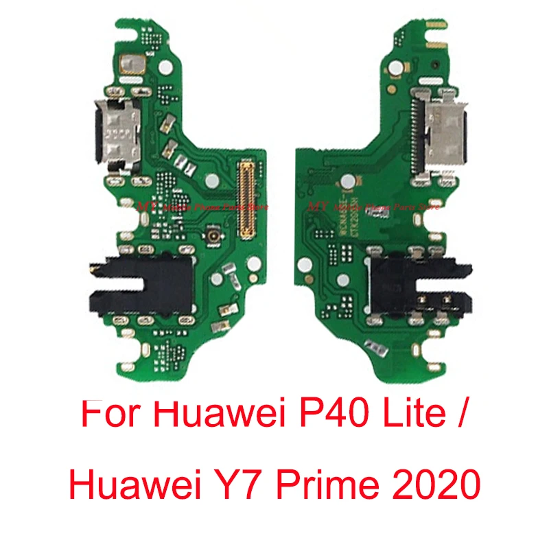 

New USB Charging Dock Port Board Flex Cable For Huawei P40 Lite / Y7 Prime 2020 Charge Board Connect Flex Cable Ribbon Parts