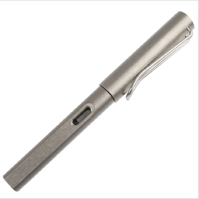 

Titanium alloy tactical pen Multi-function pen Outdoor tactical defensive pen wolfram steel you can use it break the glass