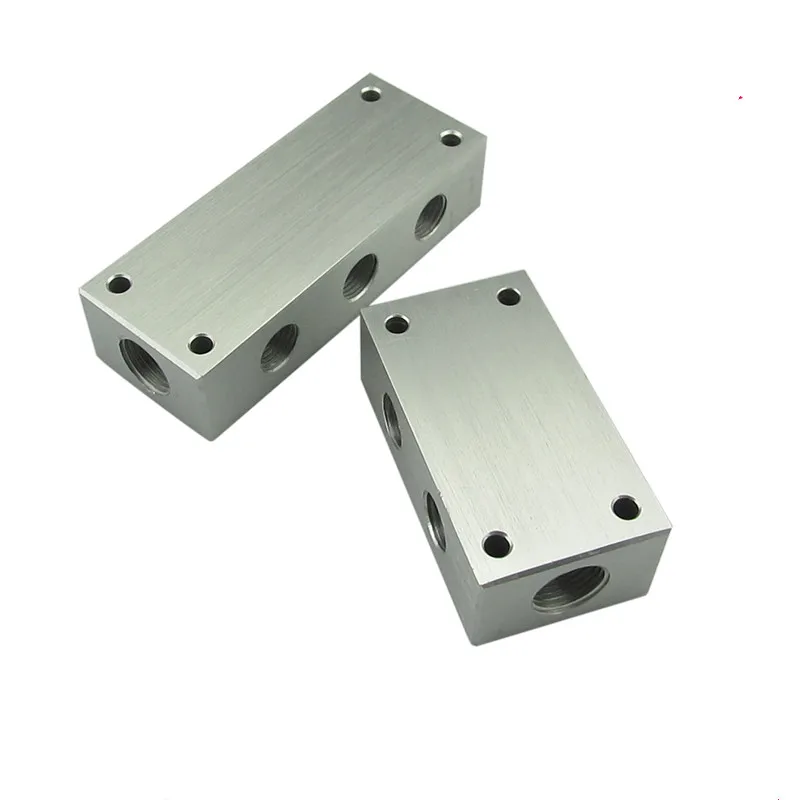 Алюминиевый пневматический распределительный блок BSP с внутренней резьбой 1/4