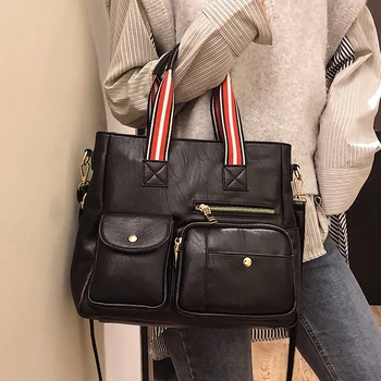 

Big capacity bag female 2020 new female bag all take high - class sense of fashion foreign air portable air casual cross-body