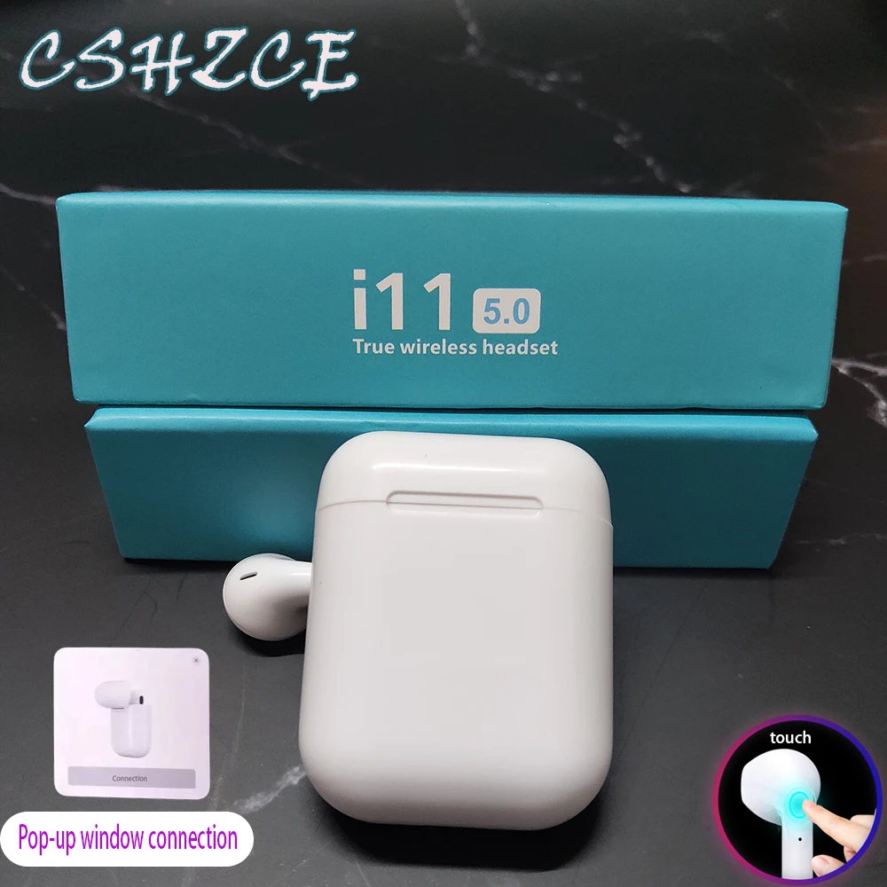 Inpods 12 Bluetooth гарнитура i11 tws беспроводные наушники Mini i7s Беспроводная Bluetooth 5,0 гарнитура для Apple Android Phone lk te9