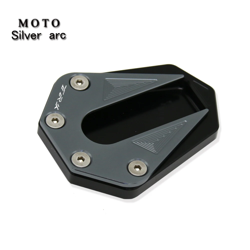 for Benelli TRK502 TRK 502- Motorcycle Foot Crutch Extension Pad Plate Side Support Enlarger CNC Aluminum TRK502X - Цвет: Titanium
