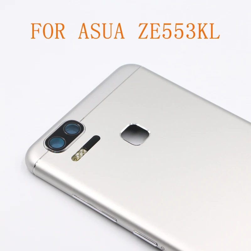 10 шт. ZE553KL задняя крышка корпуса для ASUS ZenFone 3 Zoom ZE553KL задняя крышка батарейка дверь с объективом камеры