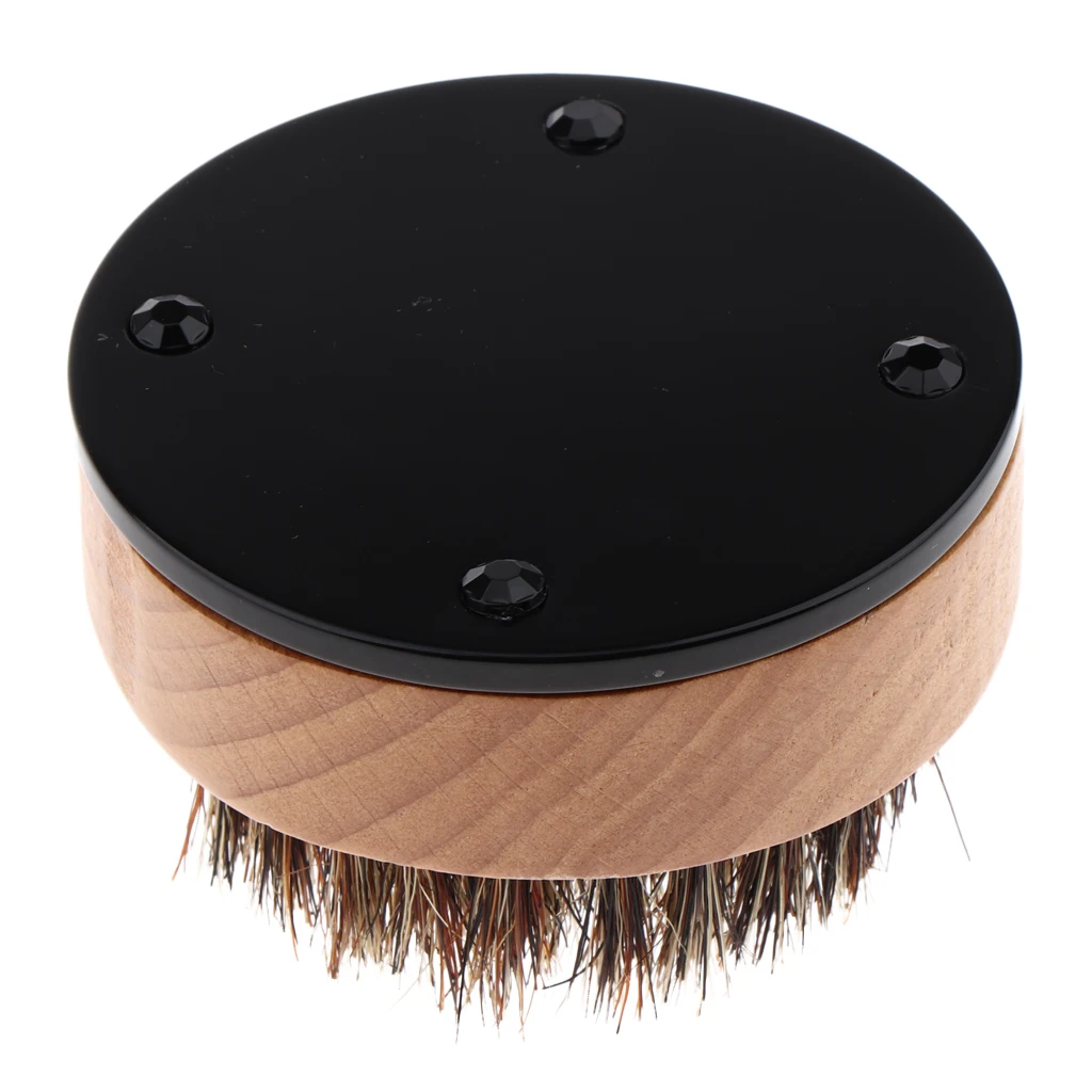 Men’s Pocket Beard Brush - Super Soft Hair Brush for Men - Styling Beard Hairbrush for Fine, Thin or Thick Hair