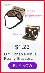 DIY Портативные Очки виртуальной реальности Google Cardboard 3D очки 42 мм объектив VR очки для смартфонов для Iphone X 7 8 VR