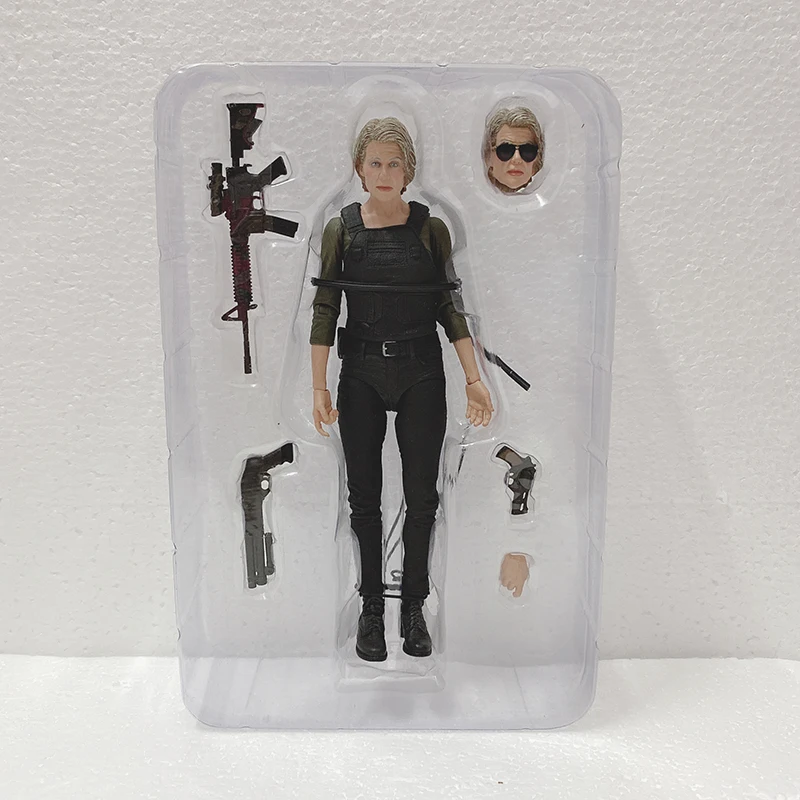 NECA Фигурка Терминатора T 800 фигурка Dark Fate Сара Коннор экшн Фигурки Коллекционная