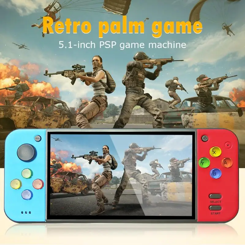 Coolbaby Rs-11 5,1 дюймов ручной ретро Видео игровой консоли плеер для psp