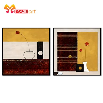 

Cross stitch kits Embroidery needlework sets 11CT water soluble canvas patterns 14CT abstract flowers arrangment-NCMF145